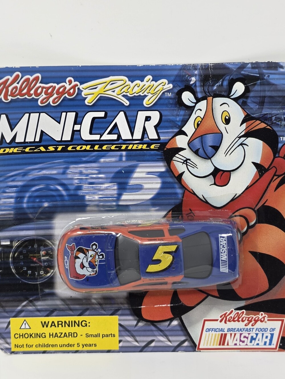 Vintage 2001 Kellogg's Racing Mini-Car Terry Labonte #5 NASCAR 1:64